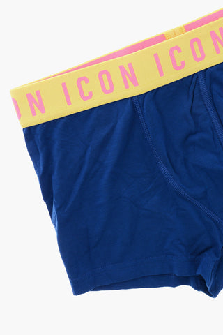 ICON 단색 복서 콘트라스트 엘라스틱 밴드