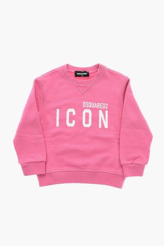 기모 코튼 크루넥 스웨트셔츠 ICON