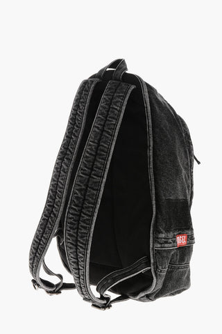 Rucksack RAVE aus Denim mit Delavé-Effekt