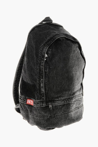 Rucksack RAVE aus Denim mit Delavé-Effekt