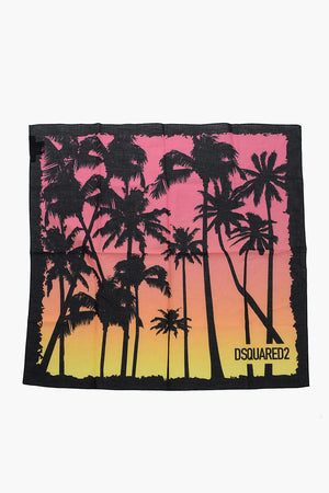 Printed Cotton Bandana PALM