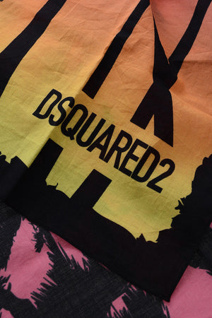 Printed Cotton Bandana PALM