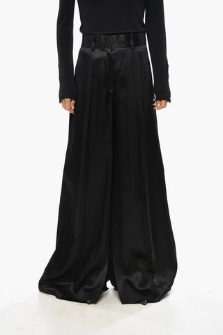 Viscose Satin Palazzo Pants