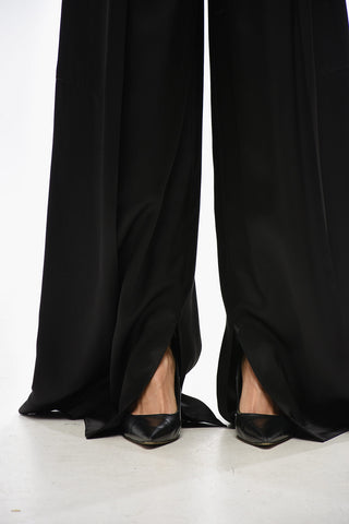 Viscose Satin Palazzo Pants
