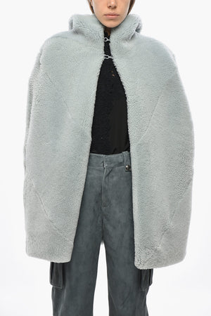 PORTERVILLE Cappa in Shearling con Cappuccio