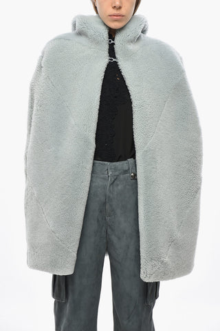 PORTERVILLE Cappa in Shearling con Cappuccio