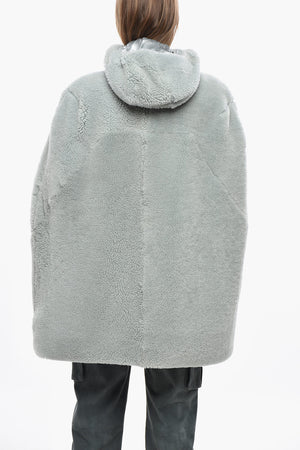 PORTERVILLE Cappa in Shearling con Cappuccio