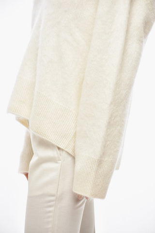Maglia in Cashmere con Collo a Polo