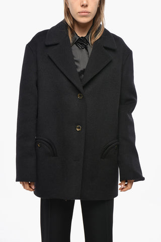 Camel HUNNY Coat with Notch Lapel