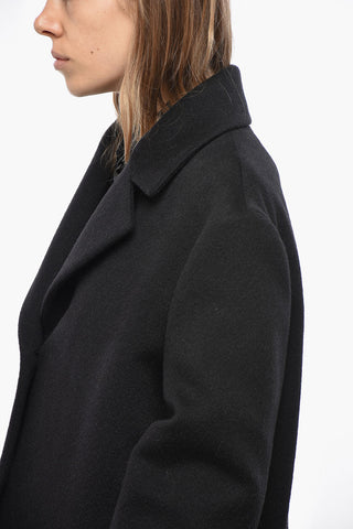 Camel HUNNY Coat with Notch Lapel