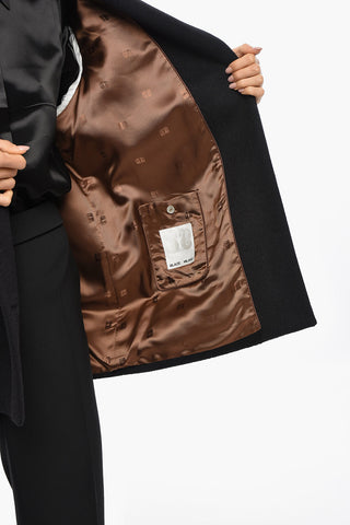 Camel HUNNY Coat with Notch Lapel