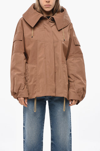 Quilted VANILLA Jacket with Hood