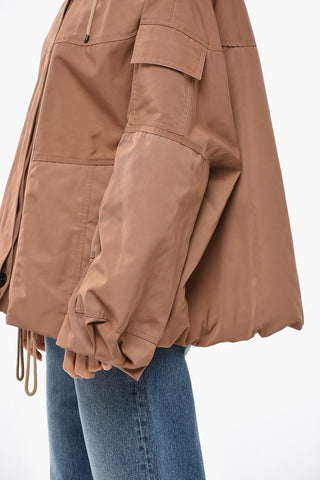 Quilted VANILLA Jacket with Hood