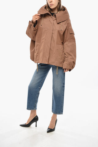 Quilted VANILLA Jacket with Hood