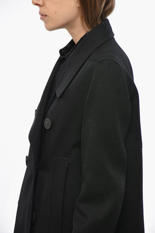PORTERVILLE 울 트윌 더블브레스트 코트 OFFICIER