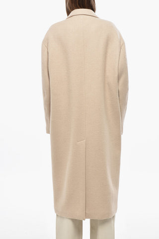 Oversized Mixed Cashmere Coat EFEZIA with Flap Pockets