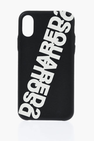 Eco-Leather Case with Logo for iPhone X