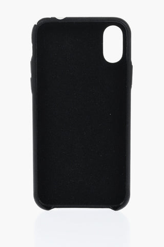 Eco-Leather Case with Logo for iPhone X