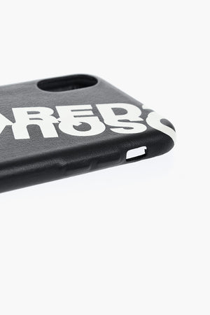 Eco-Leather Case with Logo for iPhone X