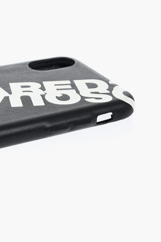 Eco-Leather Case with Logo for iPhone X