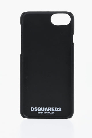 Cover IPhone 8 Plus con Logo in Rilievo e Specchietto