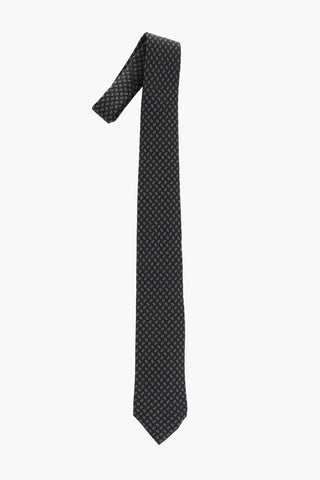 Patterned Silk Tie