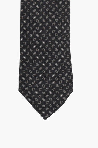 Patterned Silk Tie