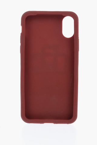 IPhone X Silikonhülle mit geprägtem Monogramm