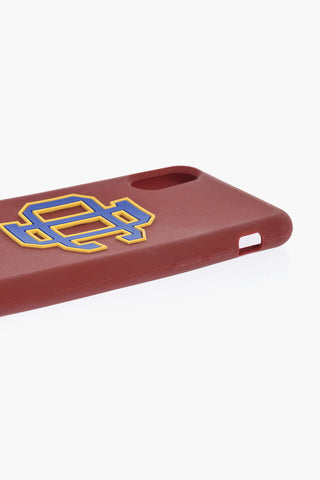 IPhone X Silikonhülle mit geprägtem Monogramm