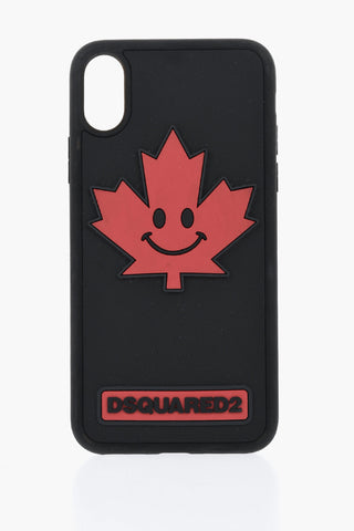 Cover IPhone X LEAF in Silicone con Dettaglio in Rilievo