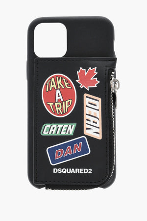 Cover IPhone 11 Pro con Portaspiccioli in Eco-pelle
