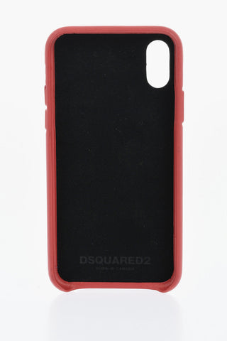 Faux Leather IPhone X Cover with Logo