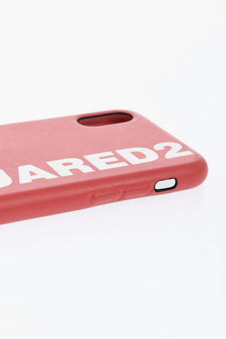 Faux Leather IPhone X Cover with Logo