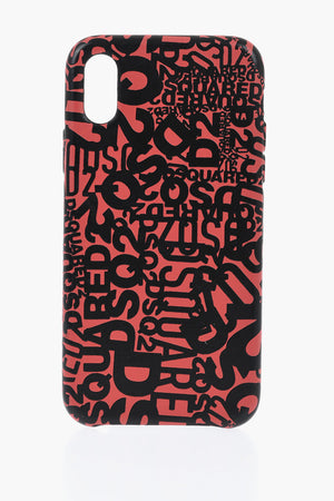 Eco-Leather IPhone X Case with Monogram Pattern