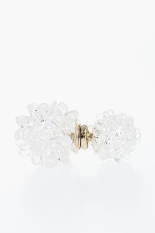 Magnetic Single Earring with Floral Design
