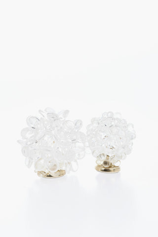 Magnetic Single Earring with Floral Design