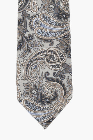 Cravatta in Seta a Fantasia Paisley
