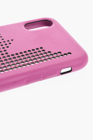 IPhone X-Hülle mit perforiertem Detail