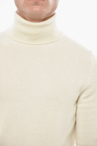 Maglia a Collo Alto in Lana e Cashmere