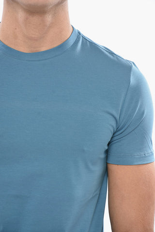 T-shirt Girocollo in Cotone