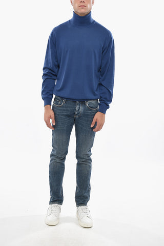 Pure Cashmere Turtleneck Sweater