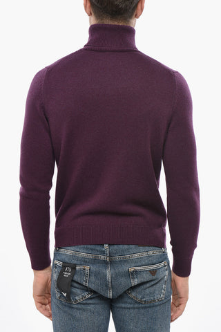 Pure Cashmere Turtleneck Sweater