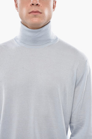 Pure Cashmere Turtleneck Sweater