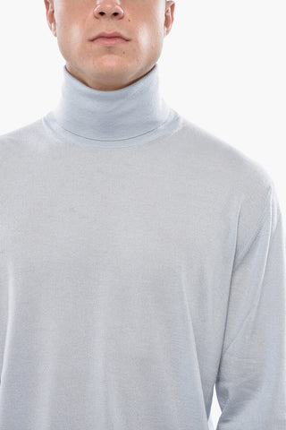 Pure Cashmere Turtleneck Sweater