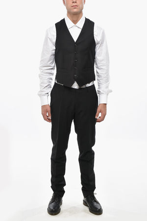 TREND Gilet in Lana Vergine Extrafine a Tinta Unita