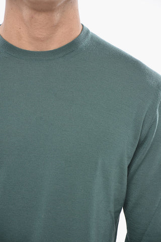 Crew Neck Pure Virgin Wool Sweater