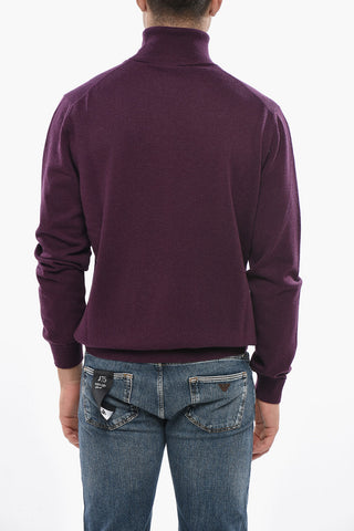 Pure Cashmere Turtleneck Sweater