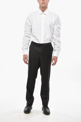 Pantaloni ACADEMY in Misto Cashmere District Check