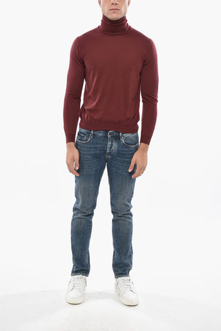 Pure Cashmere Turtleneck Sweater