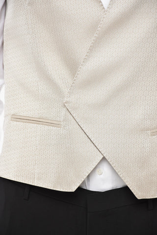 Embroidered Silk Double-Breasted Waistcoat